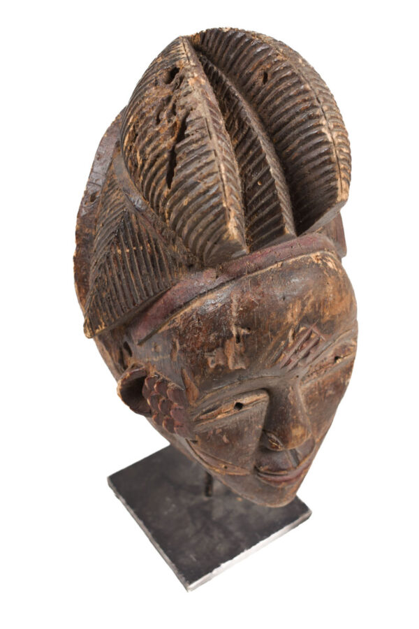 Initiation mask - Wood - Punu - Gabon