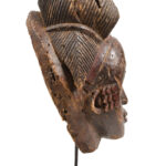 Initiation mask - Wood - Punu - Gabon