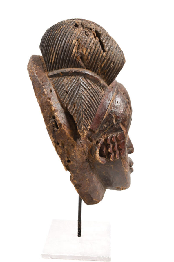 Initiation mask - Wood - Punu - Gabon