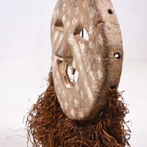 Ndaaka Mask - Wood, Raphia - Ituri- DR Congo