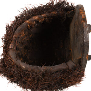 Lele Mask - Wood, Plant fibre - KUBA - Congo
