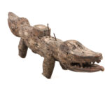 Nkisi Kozo - Glass, Nail, Wood - Bakongo - Congo