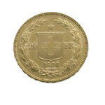 Switzerland 20 Francs 1896 Helvetica