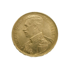 Belgium 20 Francs 1914 (A-version) Albert I