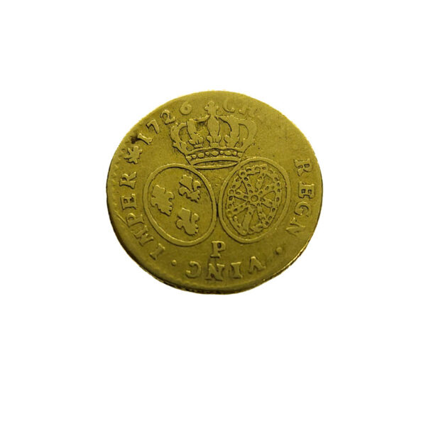 France 1/2 Louis d`or 1726-P Dijon - Louis XV