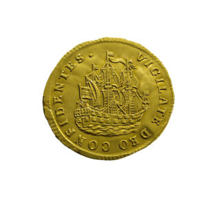 Netherlands, Holland 6 Stuivers 1727 Scheepjesschelling