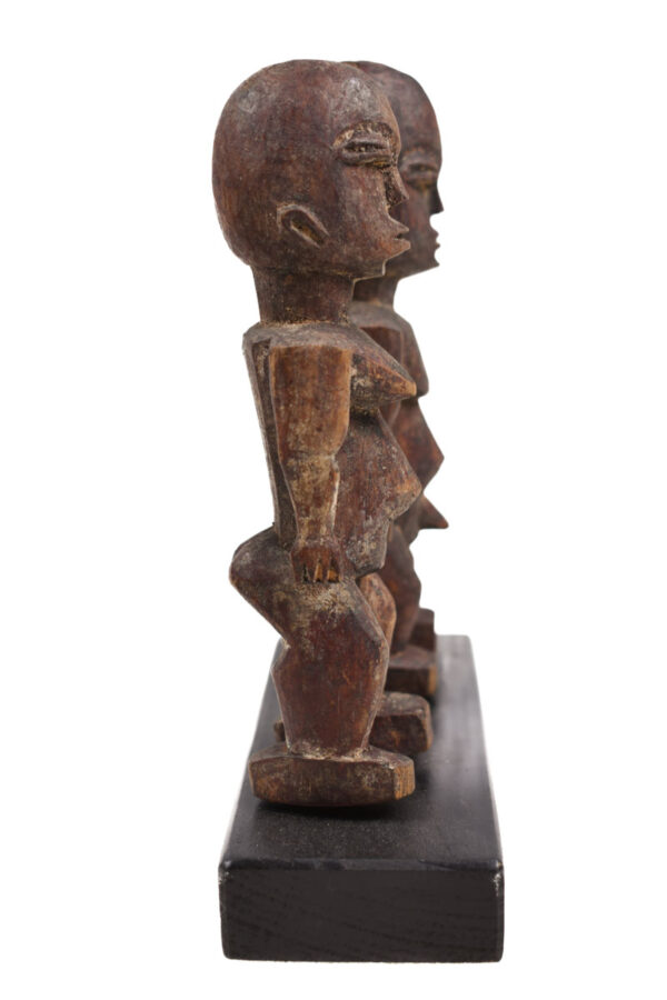 Ancestor couple - Wood - Lobi - Burkina Faso