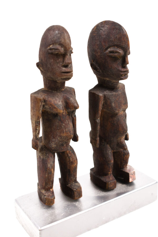 Ancestor couple - Wood - Lobi - Burkina Faso