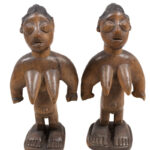 Fertillity doll figure (2) - Wood - Adan Ewe- Togo