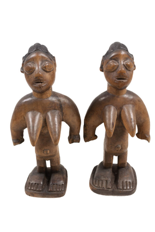 Fertillity doll figure (2) - Wood - Adan Ewe- Togo