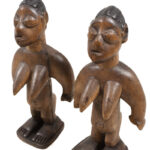 Fertillity doll figure (2) - Wood - Adan Ewe- Togo