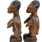 Fertillity doll figure (2) - Wood - Adan Ewe- Togo