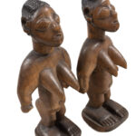 Fertillity doll figure (2) - Wood - Adan Ewe- Togo
