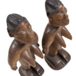 Fertillity doll figure (2) - Wood - Adan Ewe- Togo