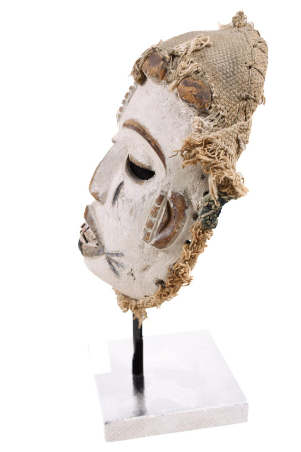 Mask - Wood - Idoma - Nigeria - Schädler certificate