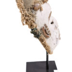 Mask - Wood - Idoma - Nigeria - Schädler certificate