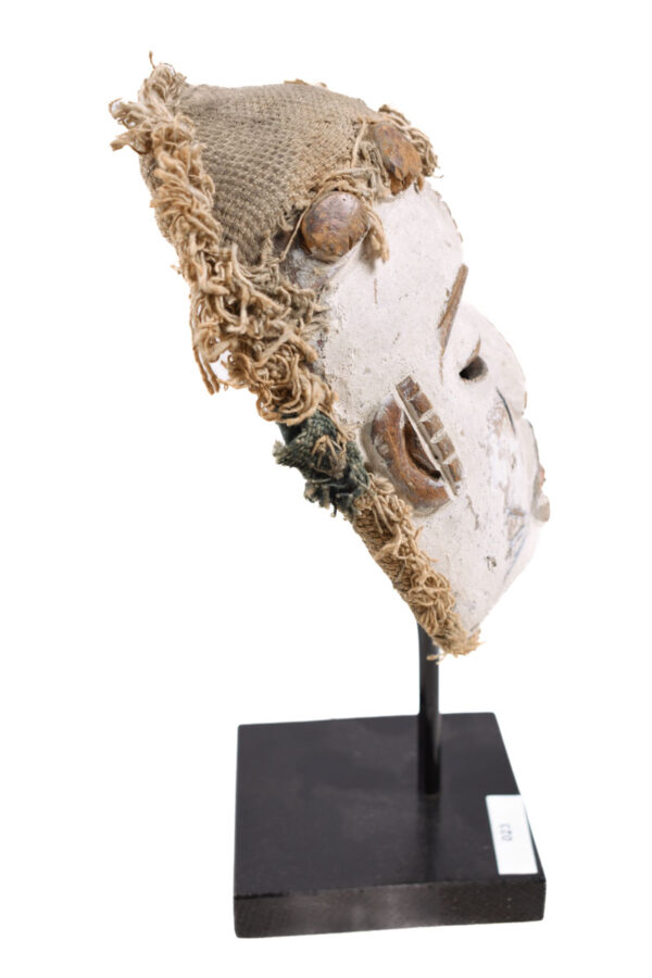 Mask - Wood - Idoma - Nigeria - Schädler certificate