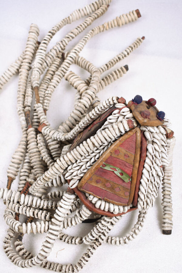 Crown - Shells, Fibre, Leather - Adé Bayánni - Yoruba - Nigeria