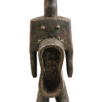 Anthropomorphic cup - Wood - Koro - Nigeria