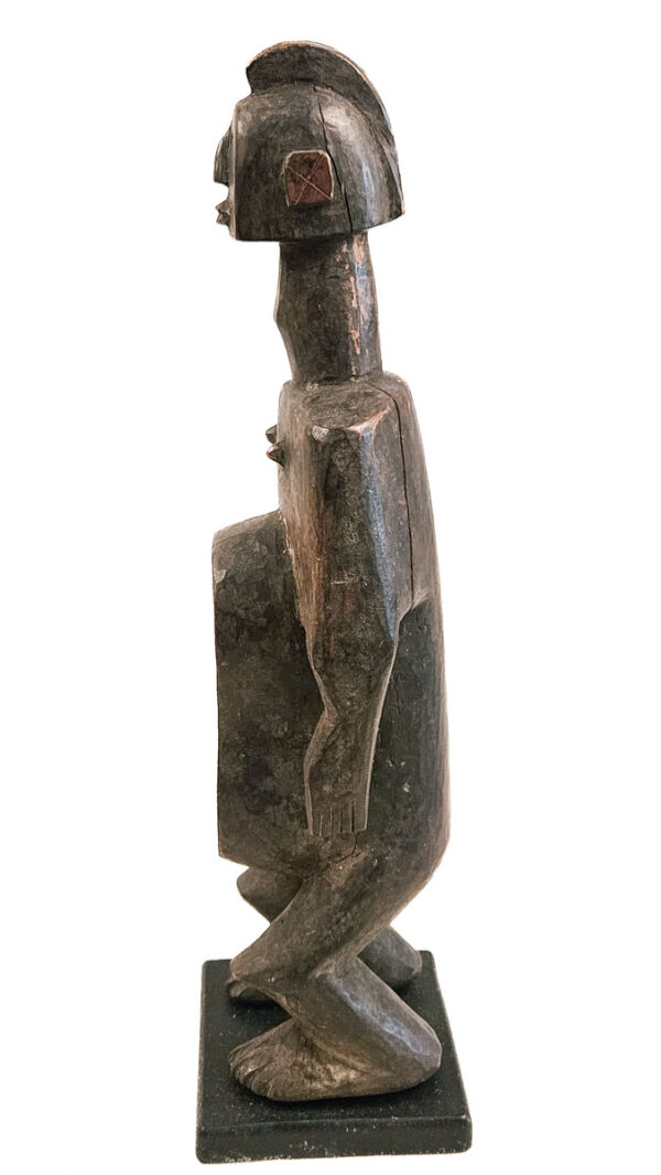 Anthropomorphic cup - Wood - Koro - Nigeria