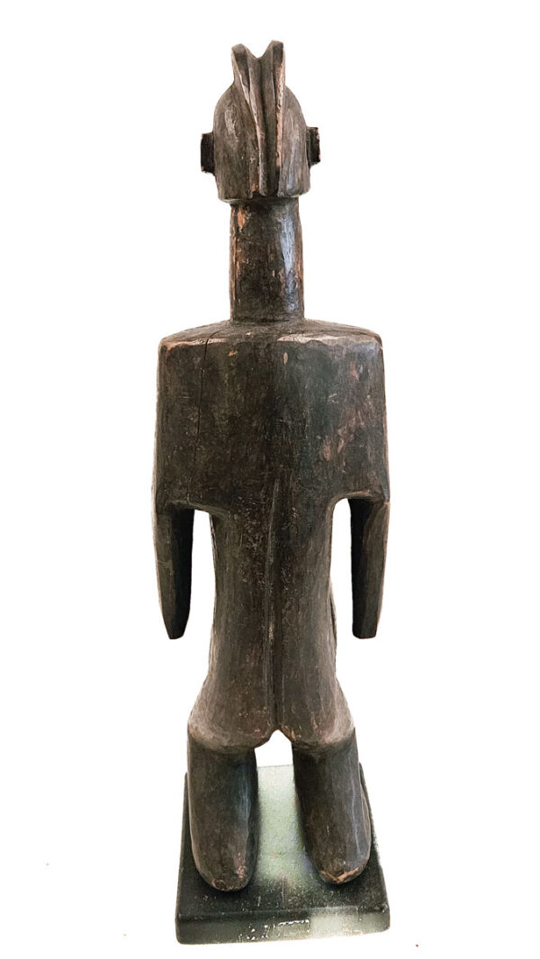 Anthropomorphic cup - Wood - Koro - Nigeria