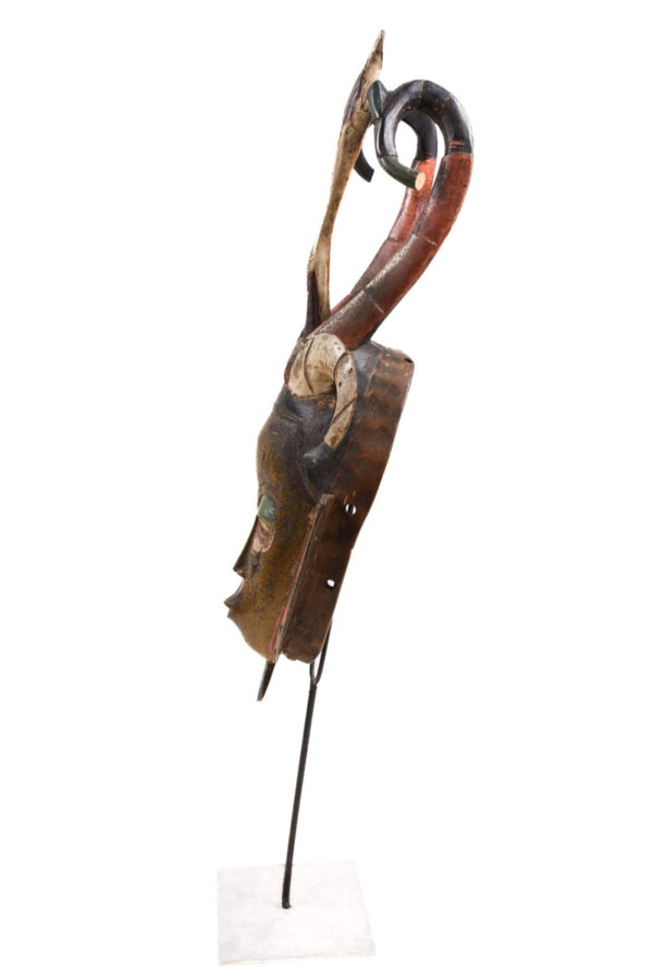 Dance mask - Wood - Guro - Ivory Coast