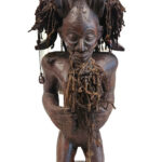 Tshibinda Figure - Wood - Chokwe - Congo