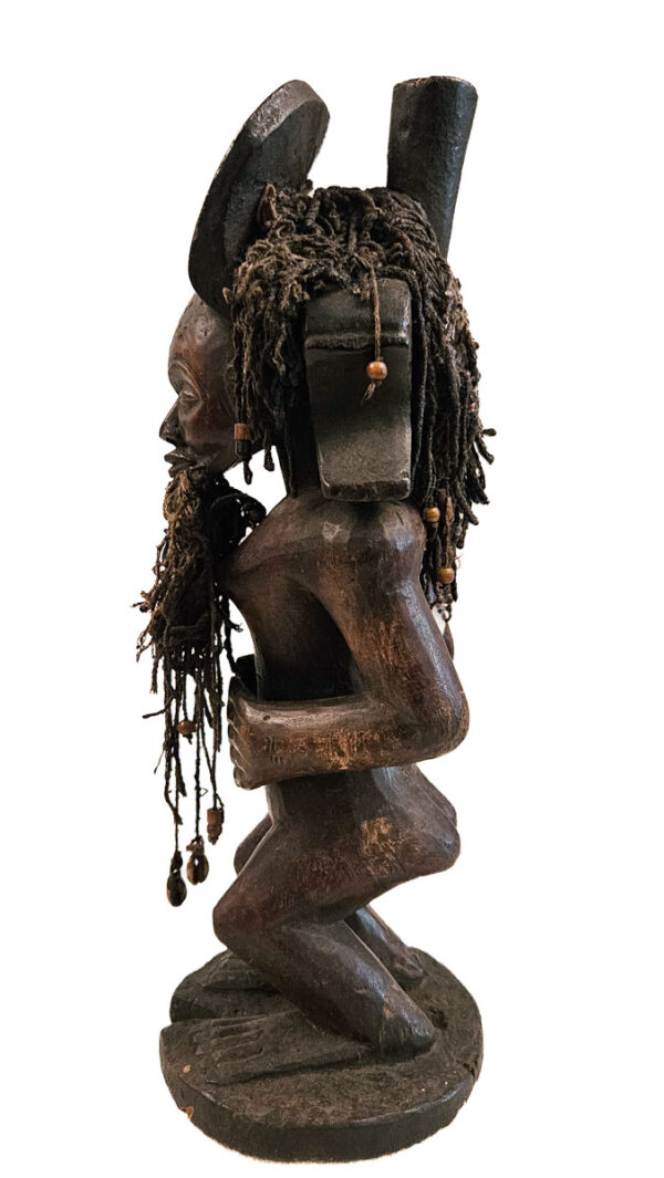Tshibinda Figure - Wood - Chokwe - Congo