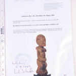 Ancestor figure - Wood - Dogon - Mali - SCHÄDLER CERTIFICATE