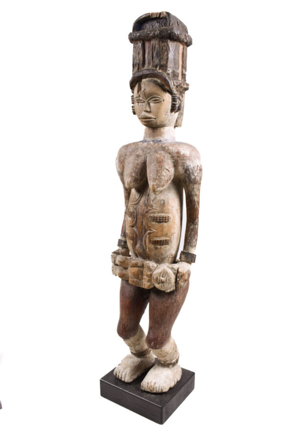 Ancestor Figure - Wood - Urhubo - Nigeria