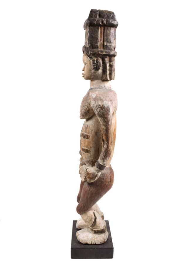 Ancestor Figure - Wood - Urhubo - Nigeria