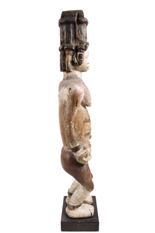 Ancestor Figure - Wood - Urhubo - Nigeria
