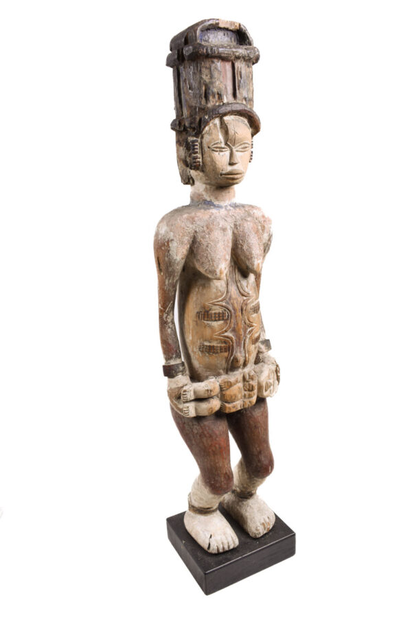 Ancestor Figure - Wood - Urhubo - Nigeria