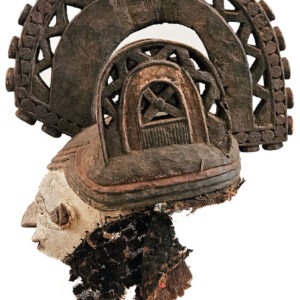 Mask - Wood - Agbogho Mmwo - Igbo / Ibo - Nigeria