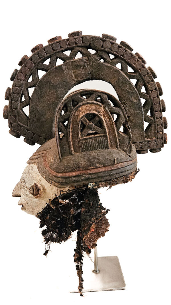 Mask - Wood - Agbogho Mmwo - Igbo / Ibo - Nigeria