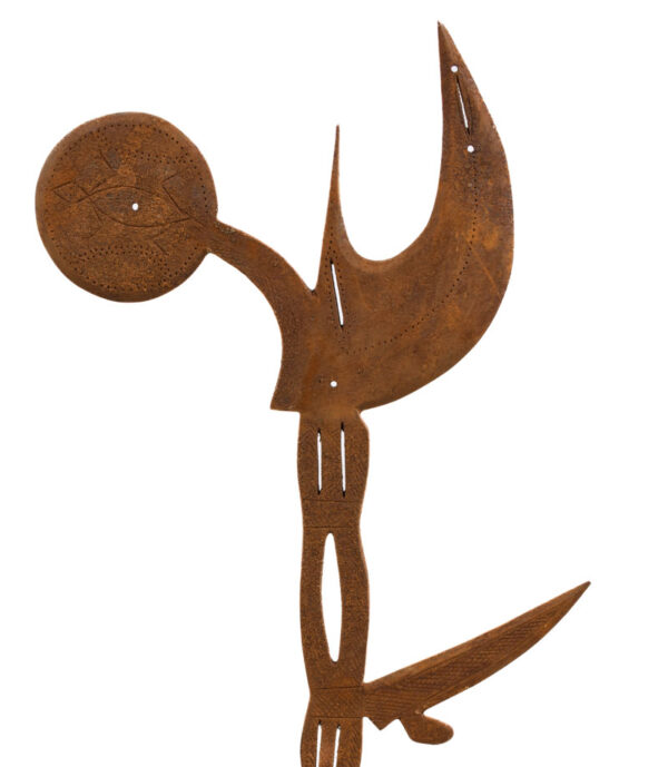 Ngulu Sword - Metal, Wood - Ngombe - DR Congo