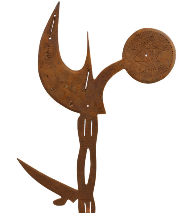 Ngulu Sword - Metal, Wood - Ngombe - DR Congo