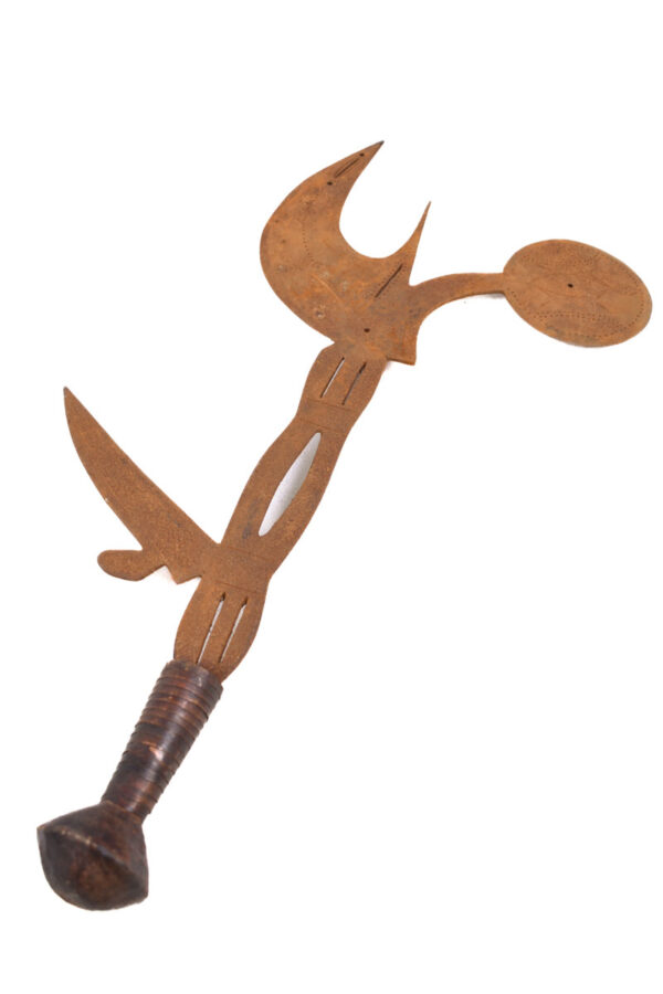 Ngulu Sword - Metal, Wood - Ngombe - DR Congo