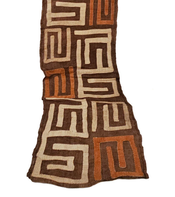 Textile - Cloth - Shoowa-Kuba - DR Congo 280 cm