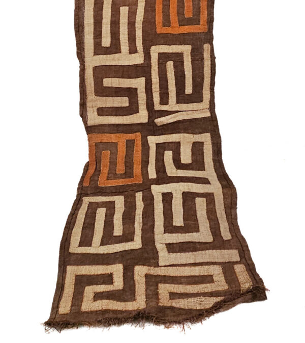Textile - Cloth - Shoowa-Kuba - DR Congo 280 cm