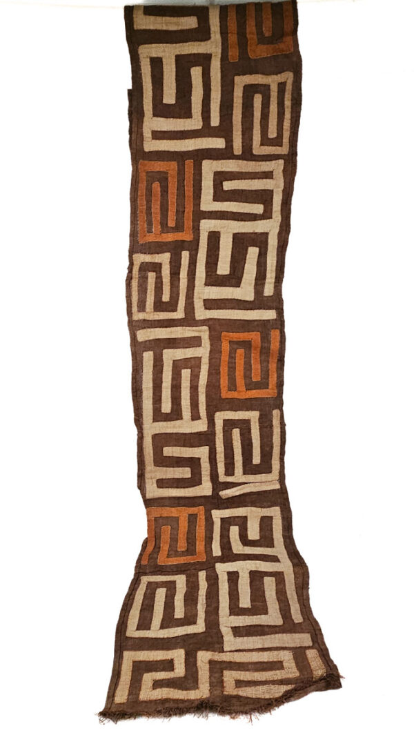 Textile - Cloth - Shoowa-Kuba - DR Congo 280 cm