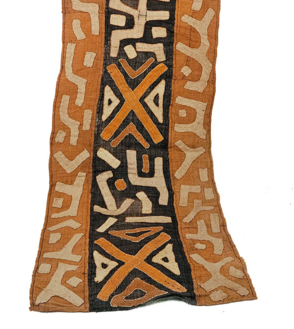 Textile - Cloth - Shoowa-Kuba - DR Congo 260 cm