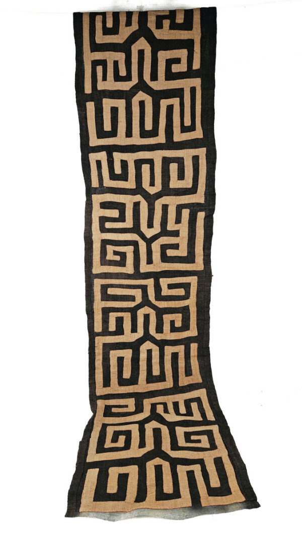 Textile - Cloth - Shoowa-Kuba - DR Congo 300 cm