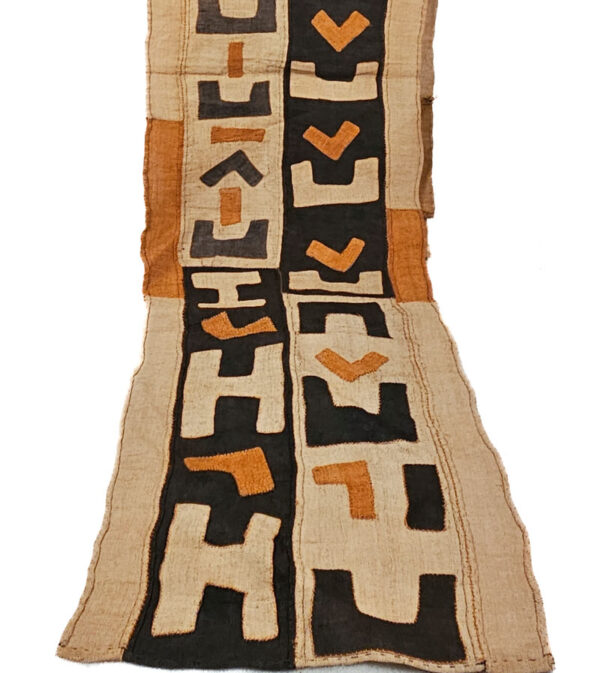 Textile - Cloth - Shoowa-Kuba - DR Congo 480 cm