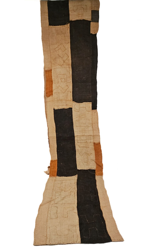 Textile - Cloth - Shoowa-Kuba - DR Congo 480 cm