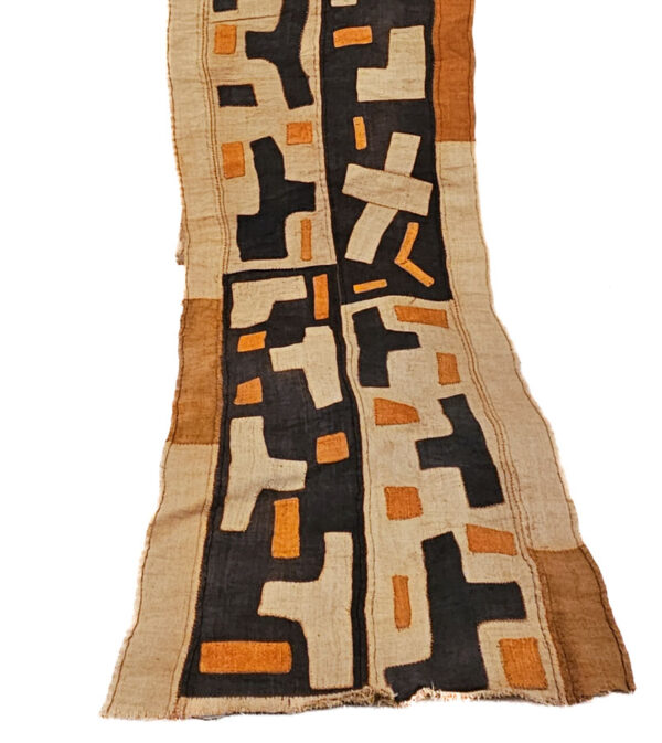 Textile - Cloth - Shoowa-Kuba - DR Congo 480 cm