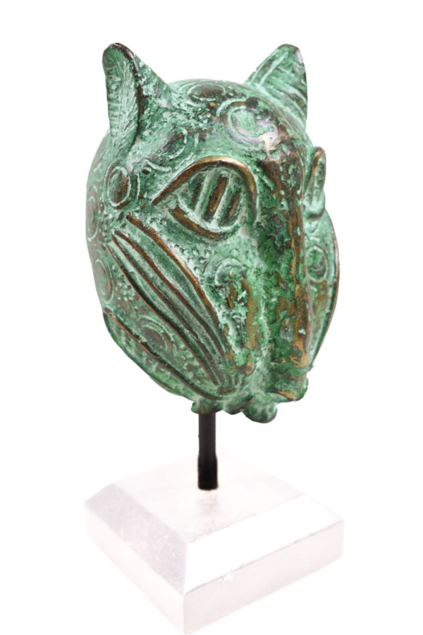 Leopard Head - Bronze - Benin