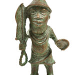 Figure - Bronze - In the style of Edo / IFE - Benin