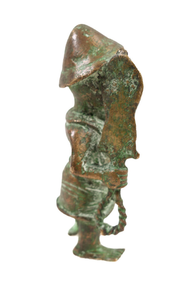 Figure - Bronze - In the style of Edo / IFE - Benin