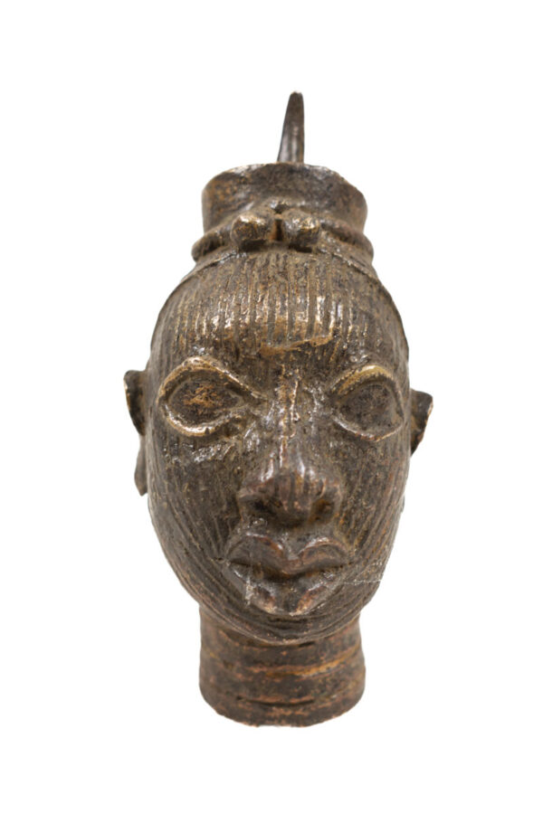 Head of a Queen - Bronze - In the style of Edo / IFE - Benin